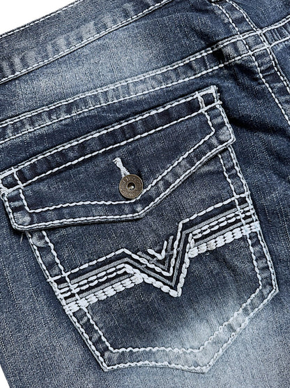 Vintage True Luck baggy Jeans (M)