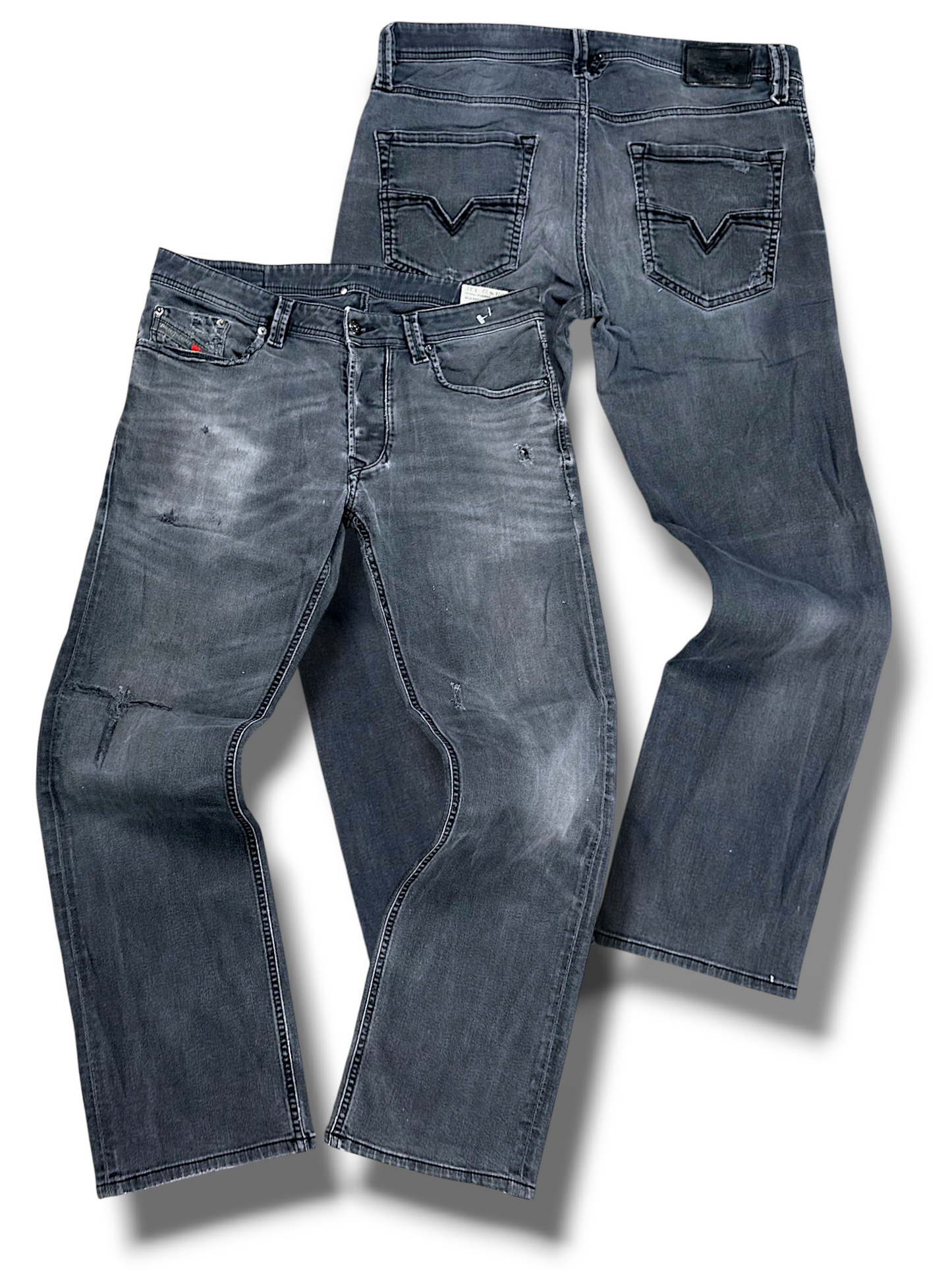 Vintage Diesel Y2K Straight Leg Jeans „LARKEE“ (S)