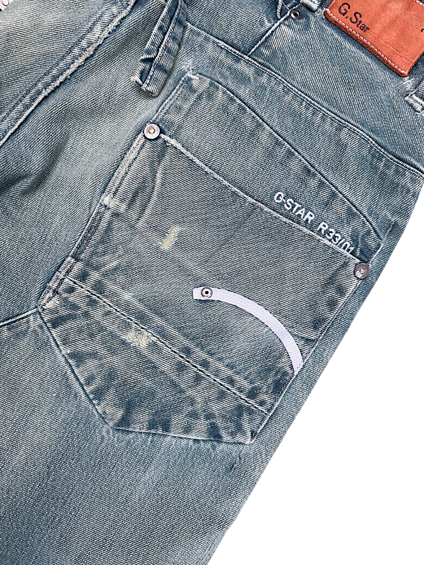 Vintage G-Star Y2K Straight Leg Jeans (M)