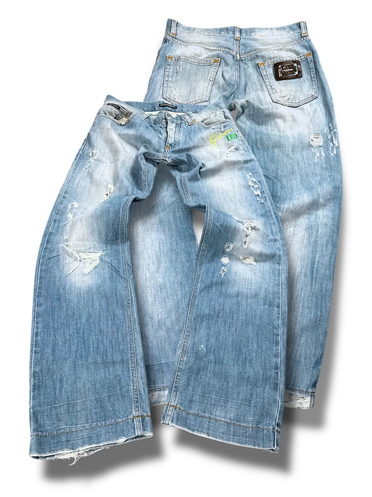 Vintage Dolce & Gabbana y2k straight leg Jeans (S)