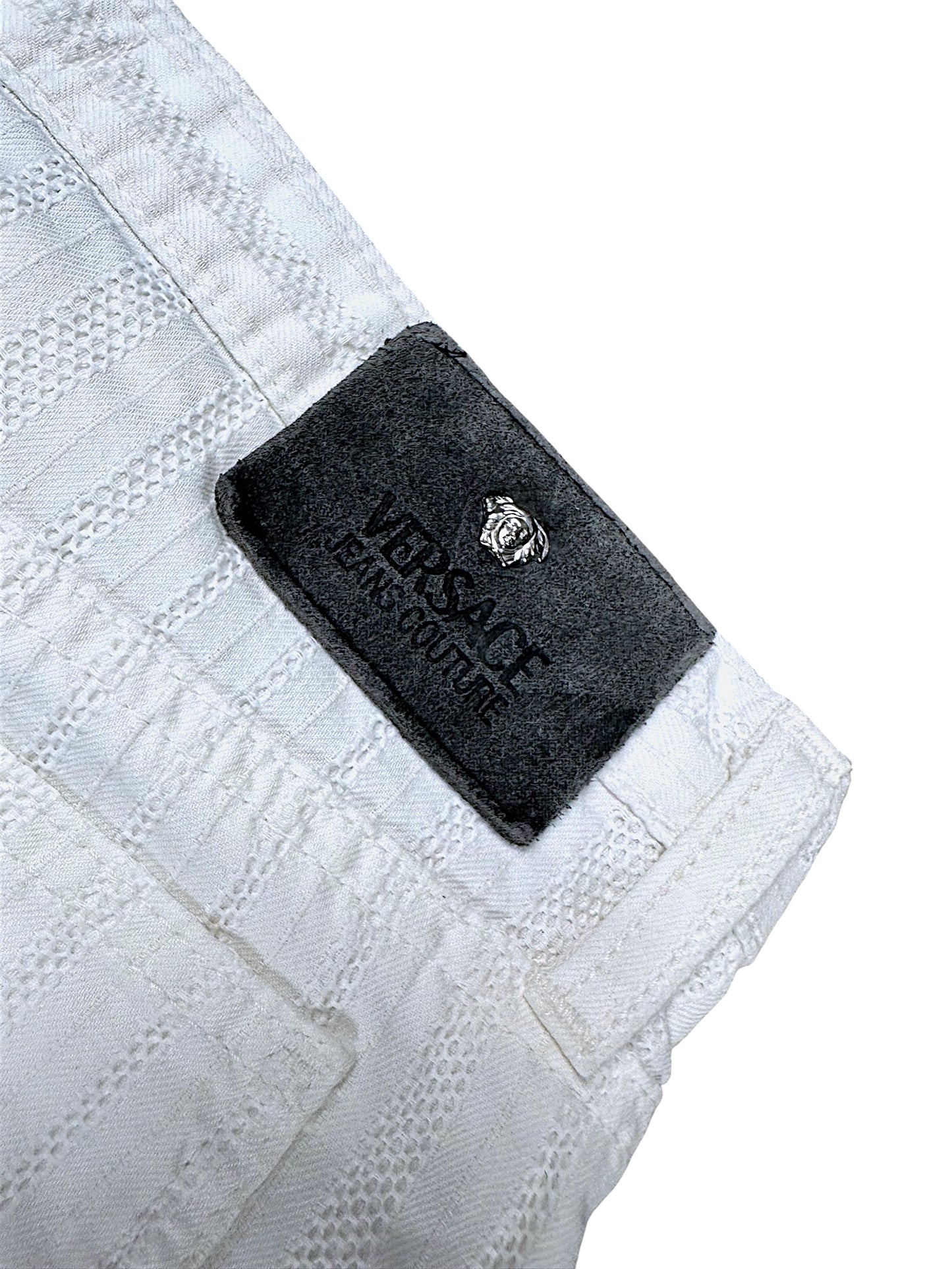 Vintage Versace Y2K Bootcut Damenhose (M)