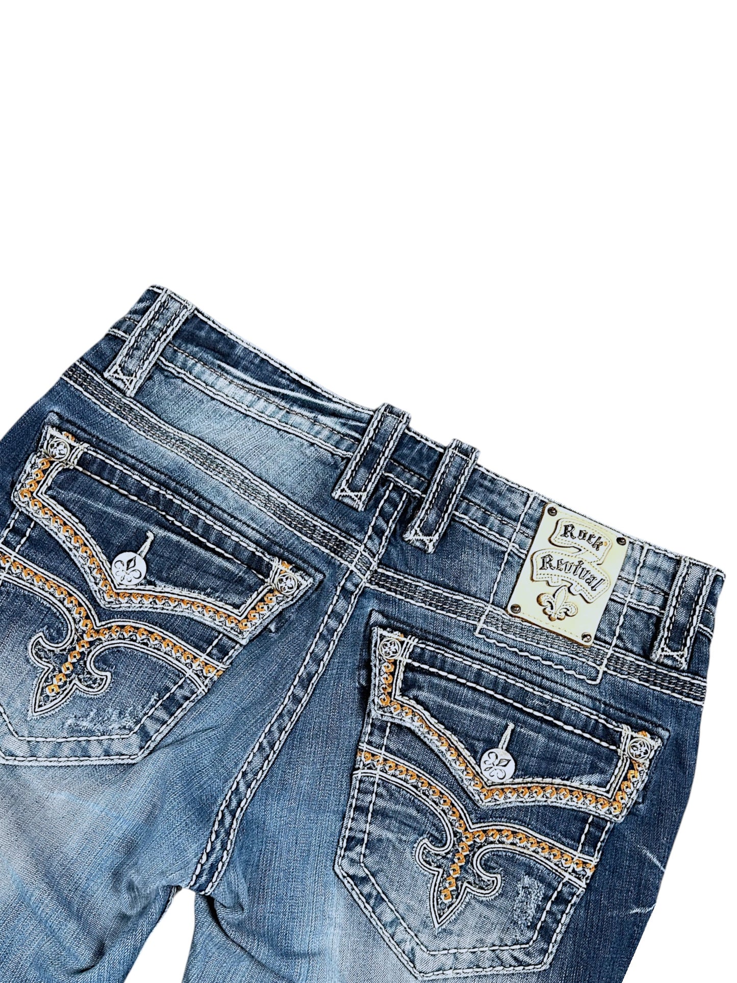 Vintage Rock Revival y2k Jeans (L)