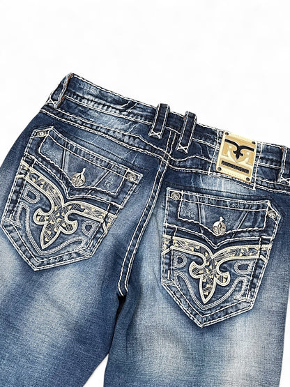 Vintage Rock Revival y2k Jeans (XL)