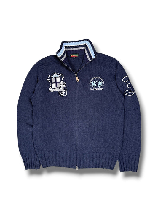 Vintage La Martina Pullover mit Kragen (L)