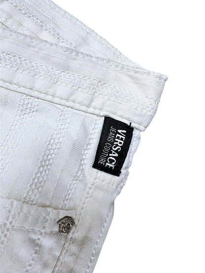Vintage Versace Y2K Bootcut Damenhose (M)