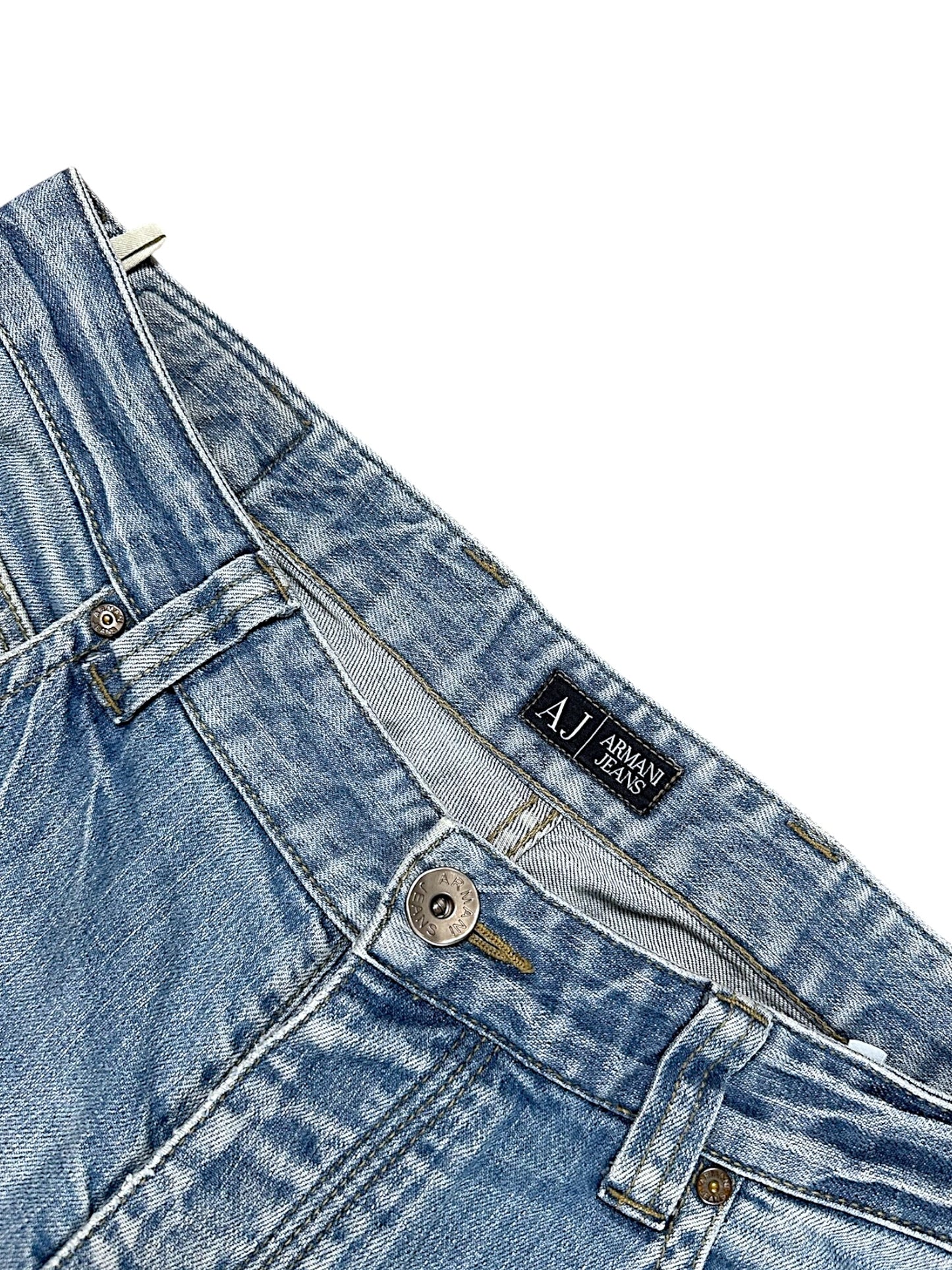 Vintage Armani Straight Leg Jeans (S)