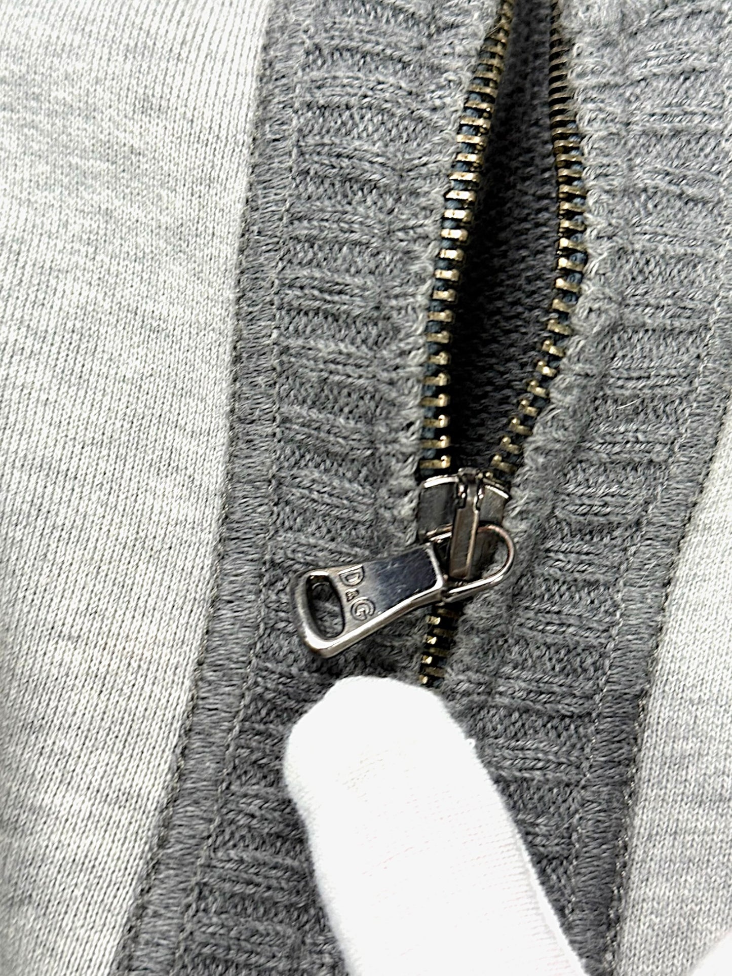 Vintage Y2K Dolce & Gabbana Zip-Pullover (M)