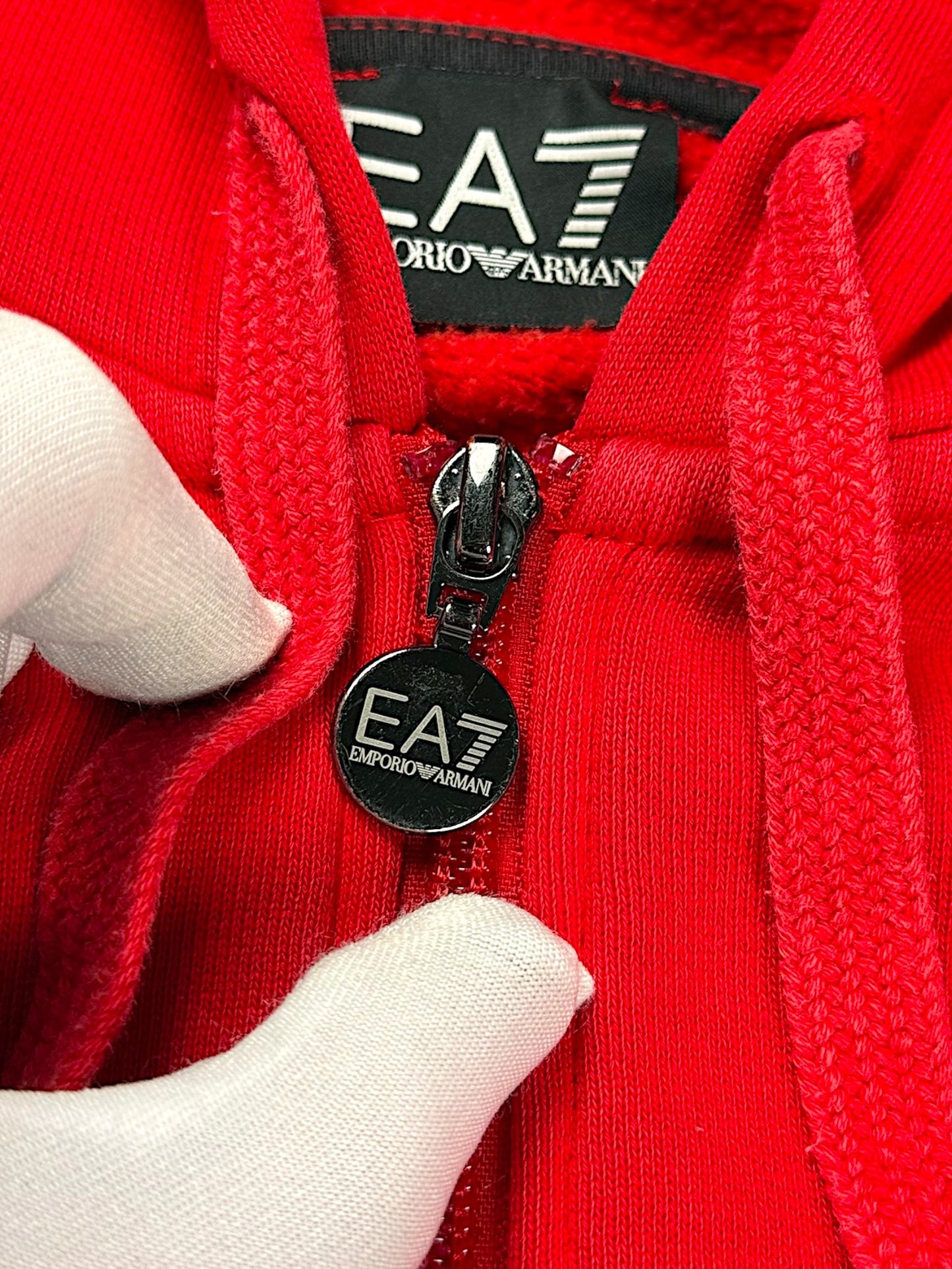Vintage Armani Zip-Hoodie (S)