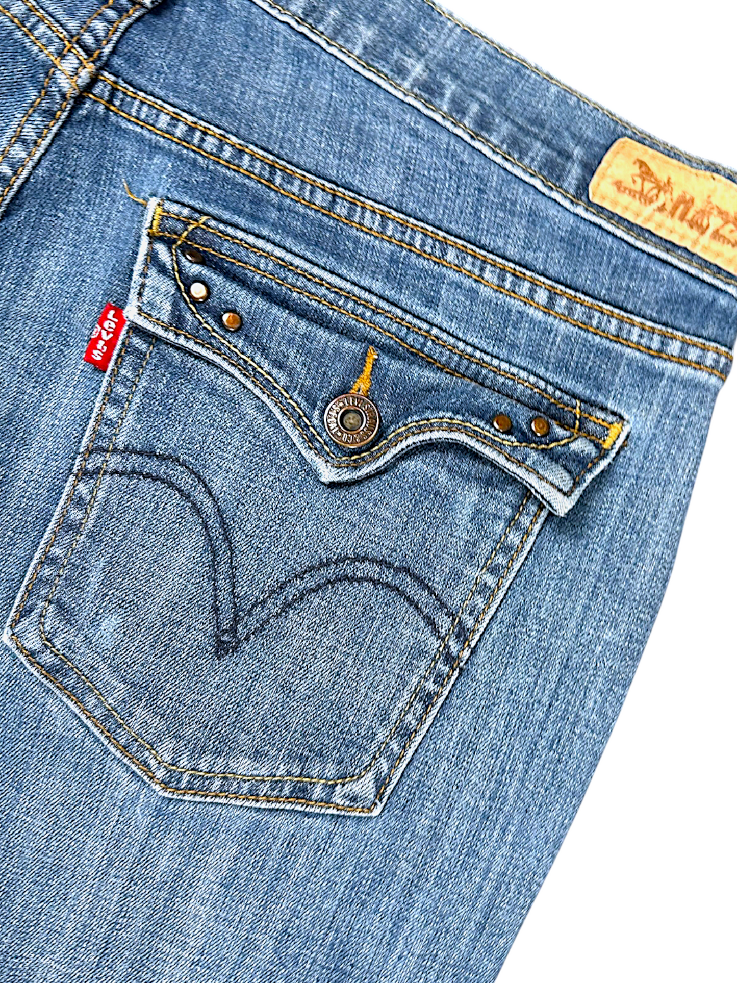 Vintage Levi’s Flared Damenjeans „515 BOOT CUT“ (L)