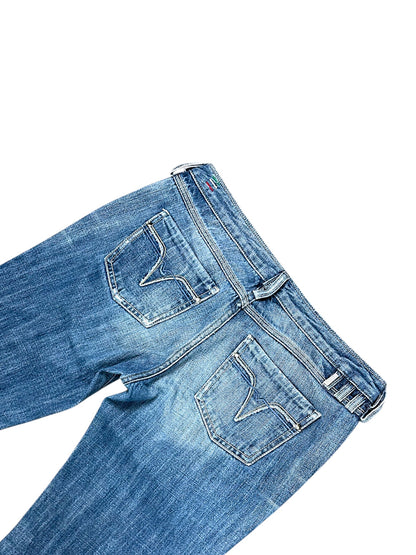 Vintage Diesel Y2K Low Waist Bootcut Damenjeans (L)