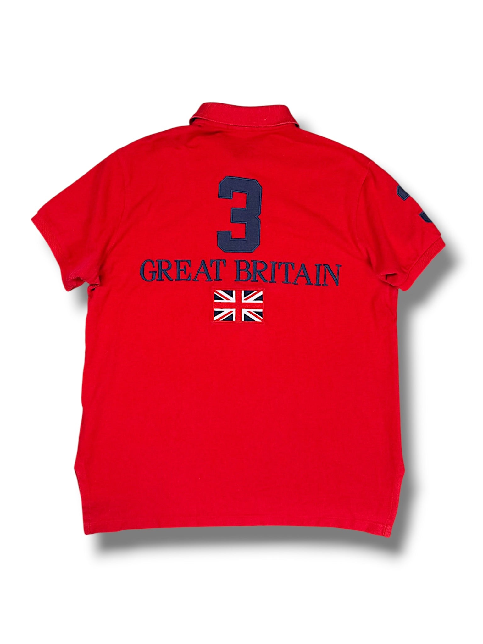 Vintage Ralph Lauren Y2K „UK“ Polo (L)