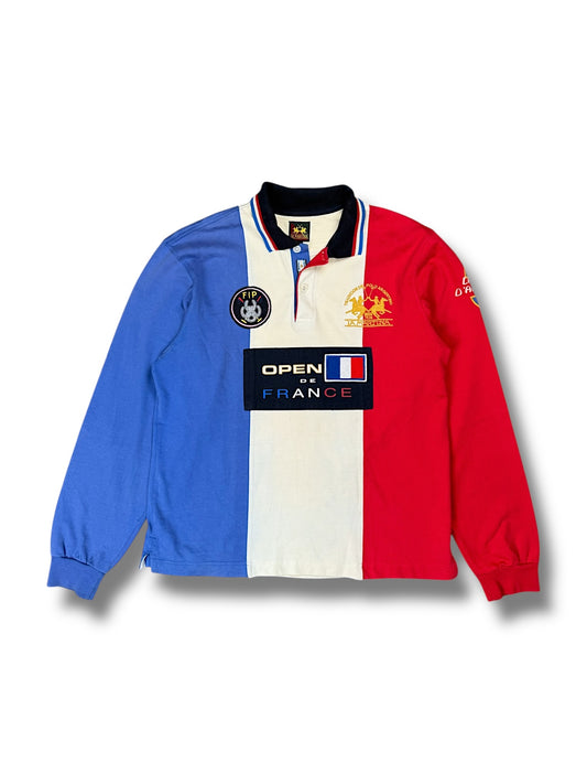 Vintage La Martina Langarm Polo (M)