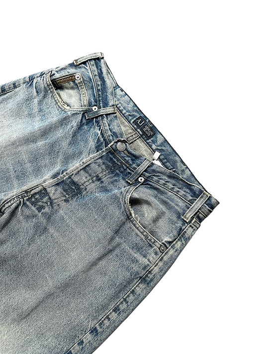 Vintage Armani Straight Leg Jeans (M)