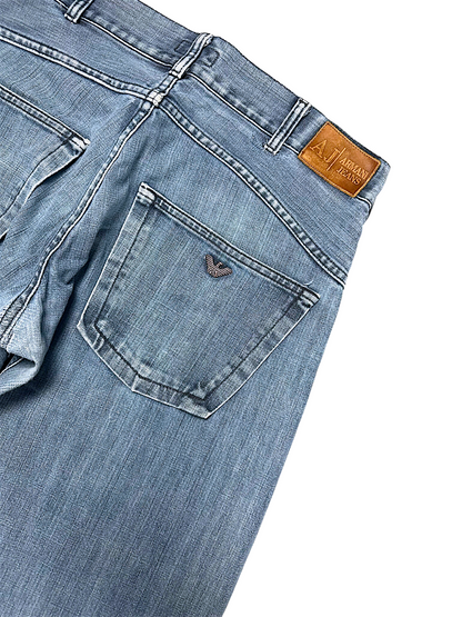 Vintage Armani Flared Jeans (L)