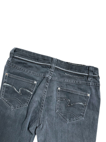 Vintage Y2K Low Waist Bootcut / Flared Damenjeans (M)
