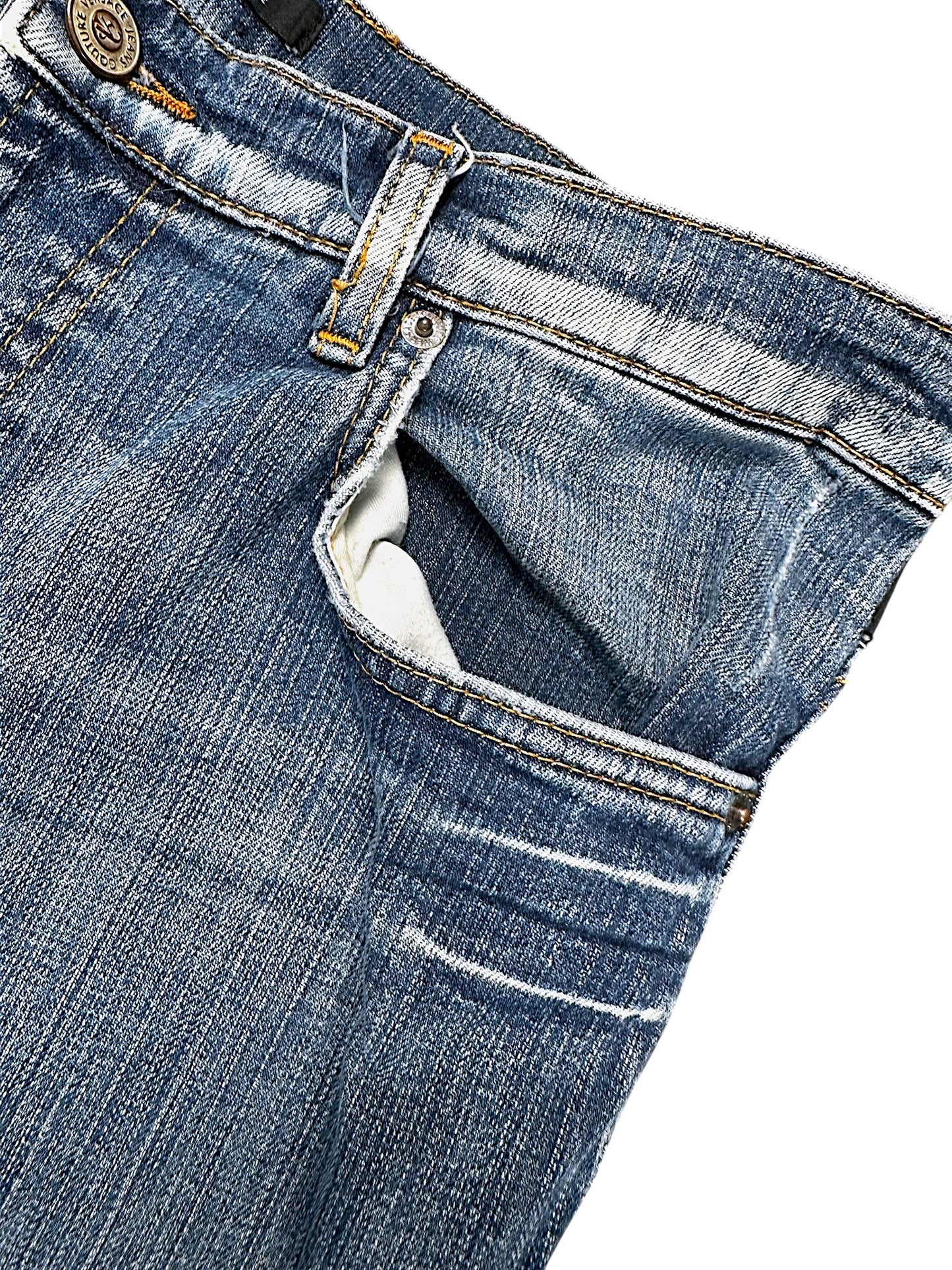 Vintage Versace Y2K Straight Leg Jeans (S)