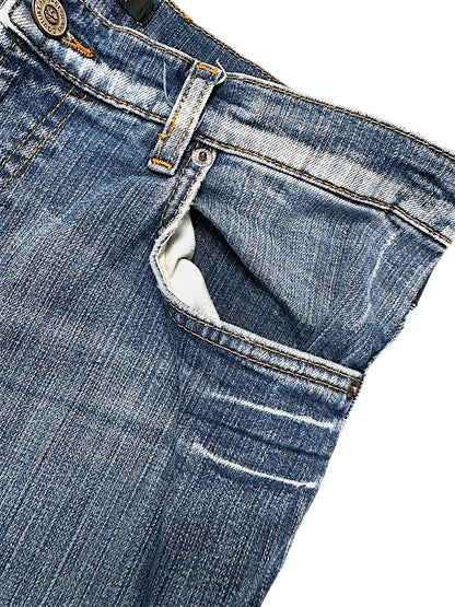 Vintage Versace Y2K Straight Leg Jeans (S)