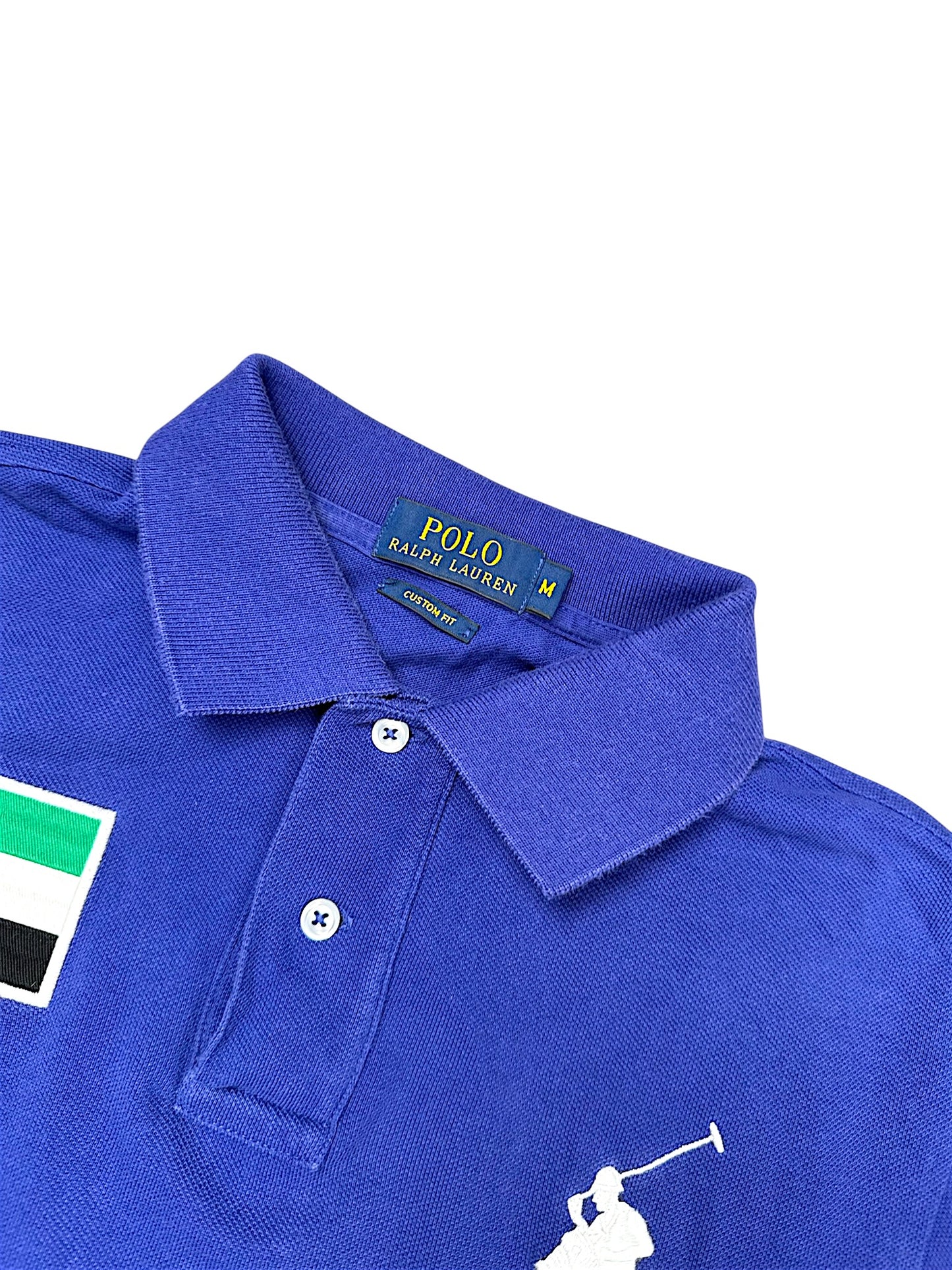 Vintage Ralph Lauren Y2K „UAE“ Polo (M)