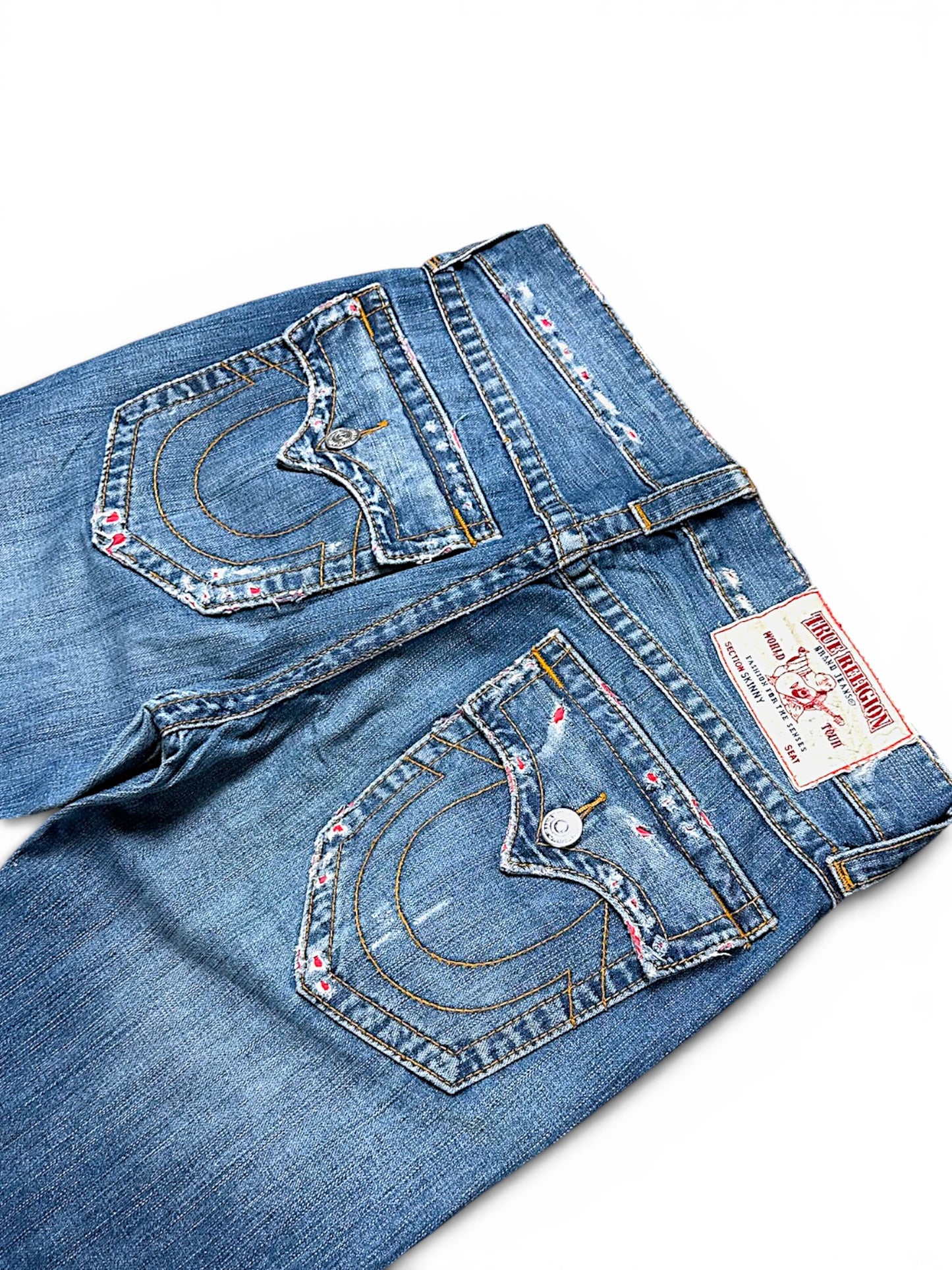 Vintage True Religion Y2K Straight Leg Jeans (L)