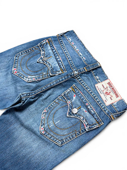 Vintage True Religion Y2K Straight Leg Jeans (L)