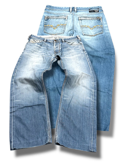 Vintage Diesel Y2K Baggy Jeans (S)