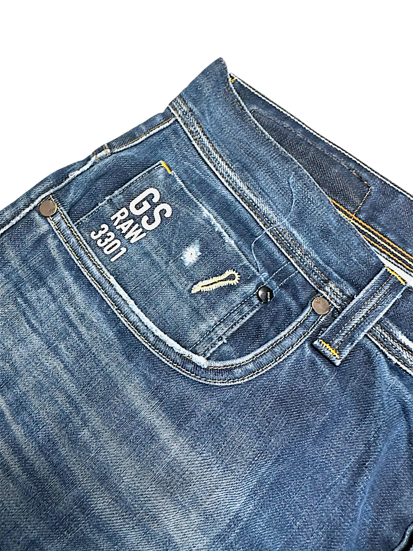 Vintage G-Star Y2K Straight Leg Jeans (M)