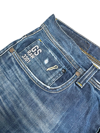 Vintage G-Star Y2K Straight Leg Jeans (M)