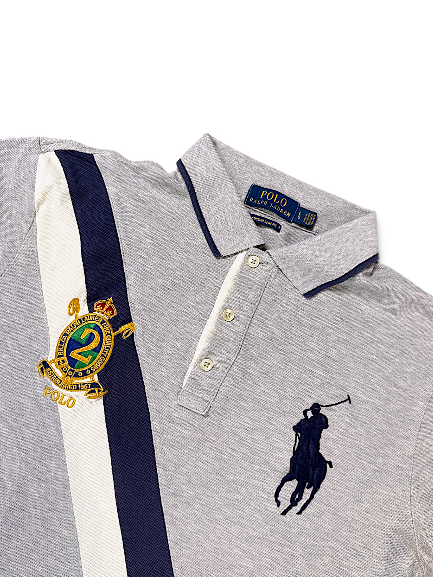 Vintage Ralph Lauren Y2K „Big Pony“ Polo (M)