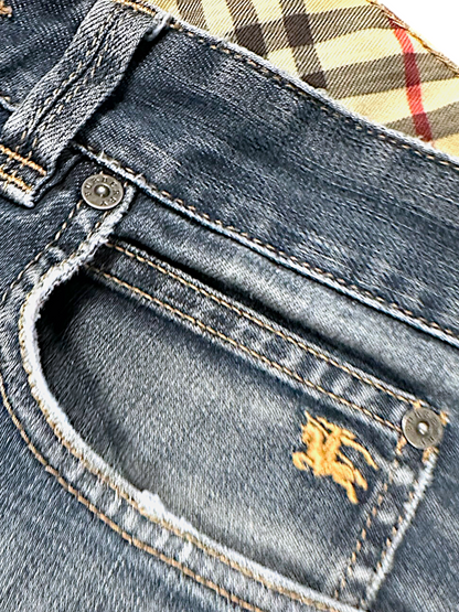 Vintage Burberry Y2K Straight Leg Jeans (S)