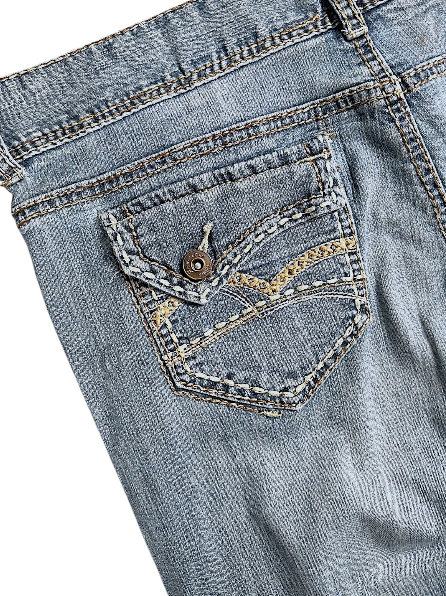 Vintage Y2K Low Waist Bootcut / Flared Damenjeans (M)