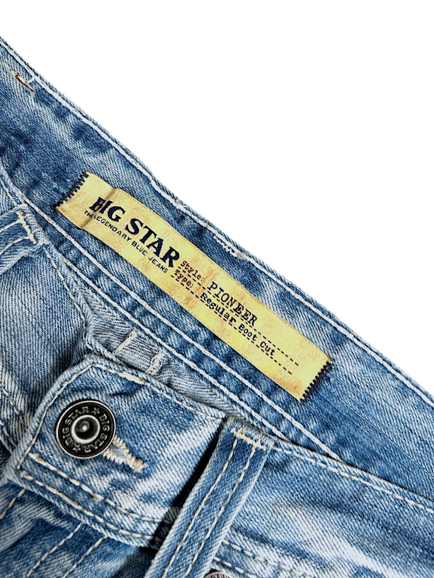 Vintage y2k Big Star Flared Jeans (L)