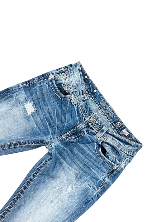 Vintage Miss Me Y2K Bootcut Damenjeans (M)