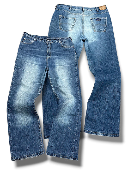 Vintage Armani Y2K Baggy Jeans (L)