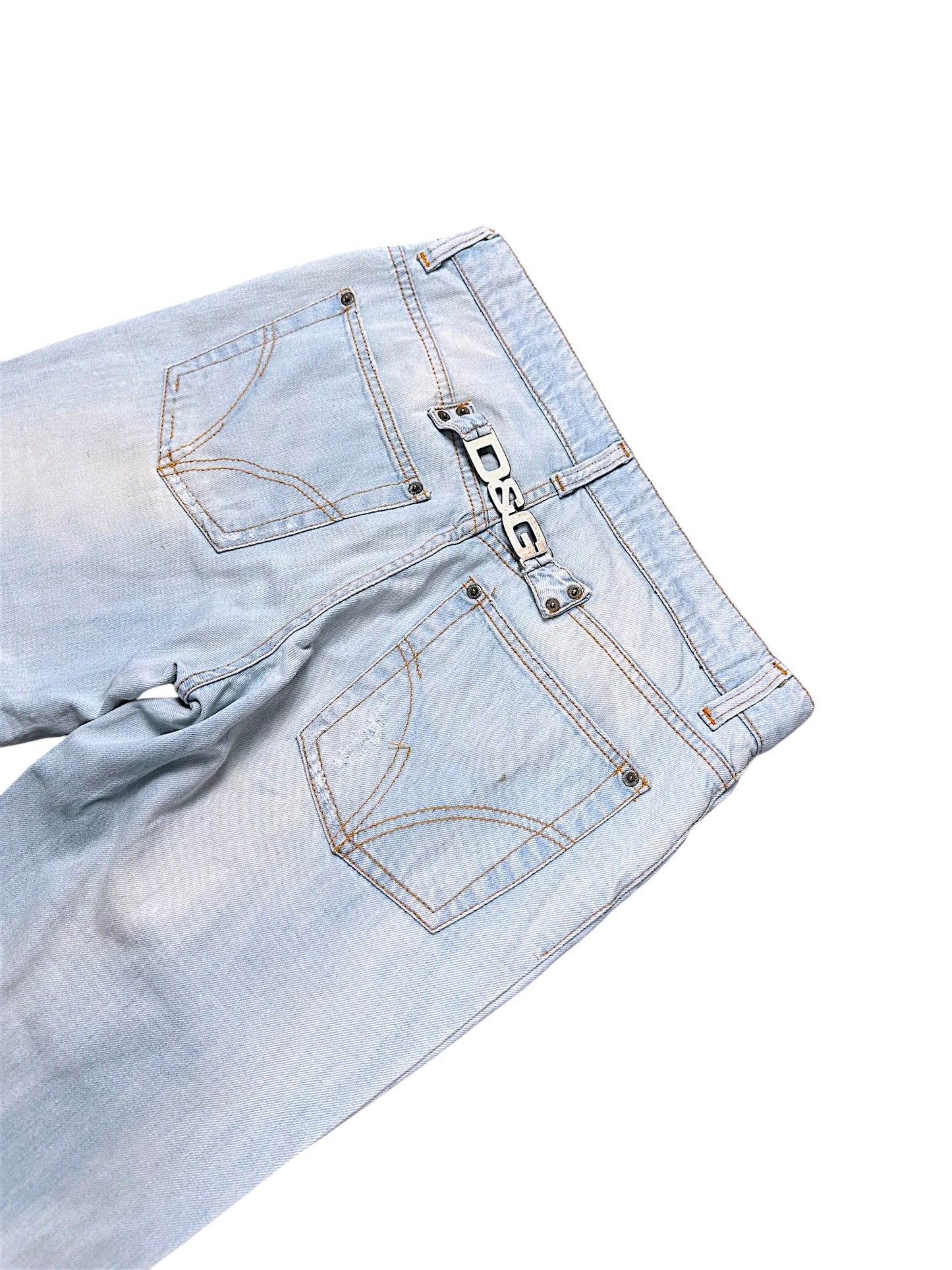 Vintage Dolce & Gabbana Y2K Straight Leg Jeans (M)