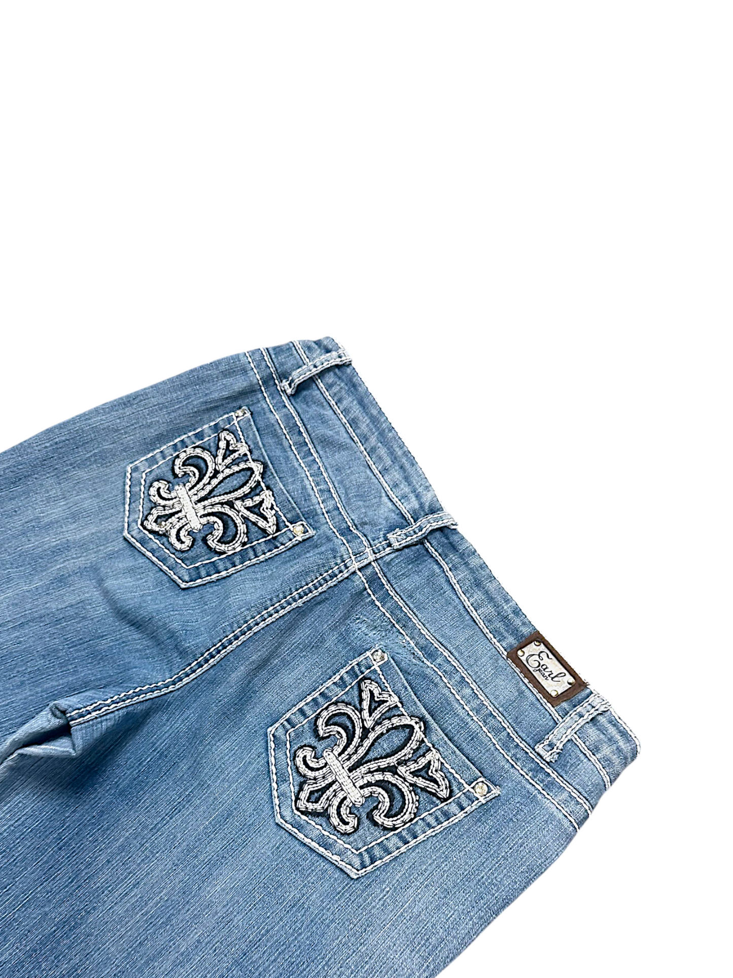 Vintage Earl Jean Y2K Straight Leg Jeans (S)