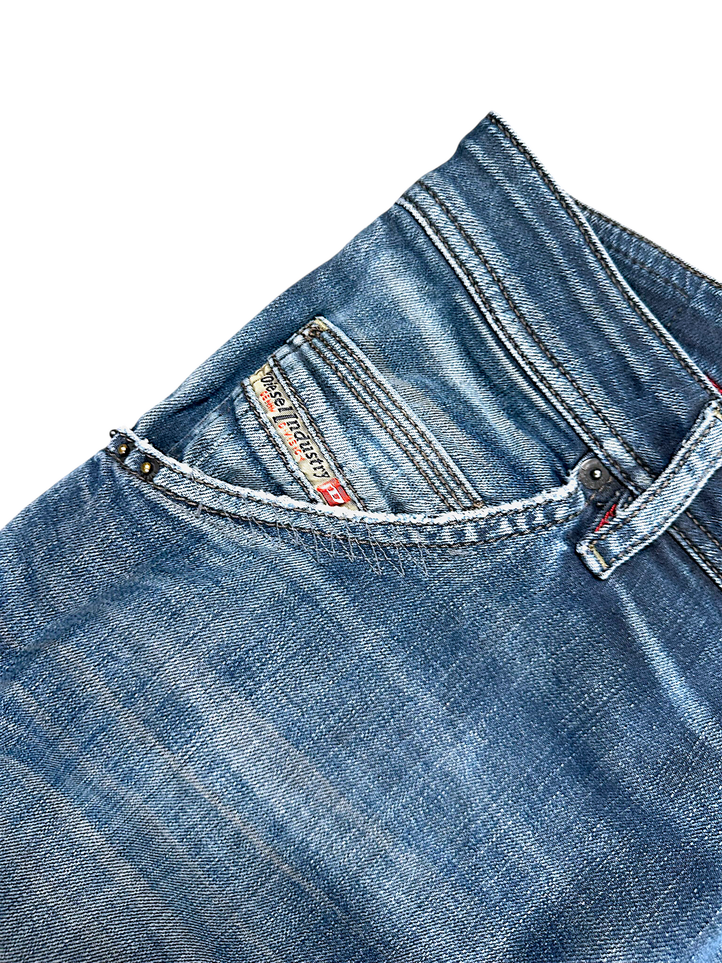 Vintage Diesel Straight Leg Jeans „Krooley“ (XL)