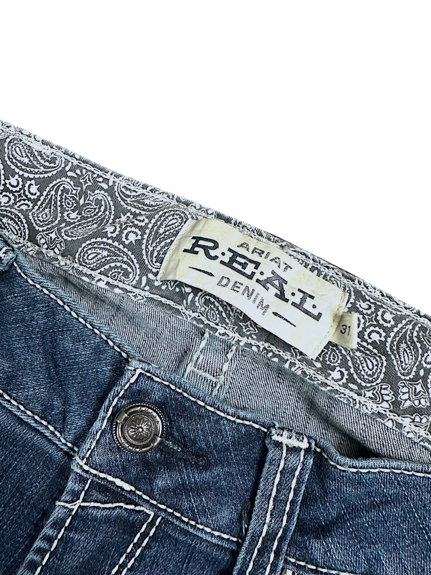 Vintage Y2K Low Waist Bootcut / Flared Damenjeans (M)