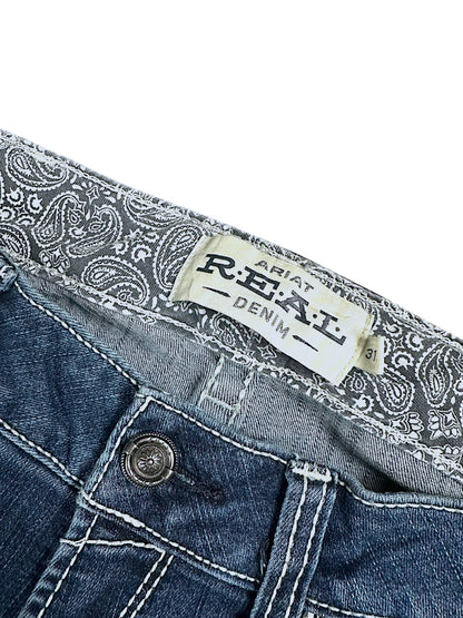 Vintage Y2K Low Waist Bootcut / Flared Damenjeans (M)