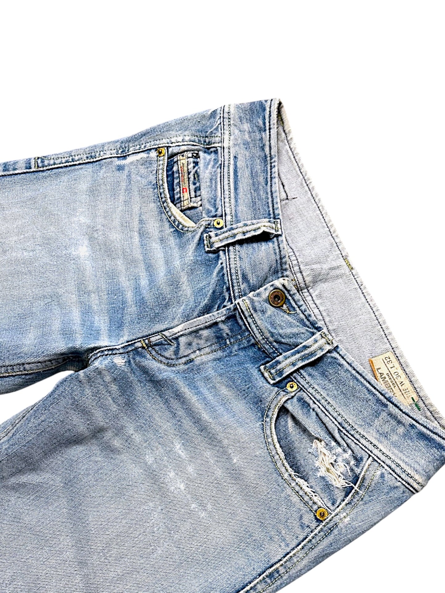 Vintage Diesel Y2K Flared Jeans (M)
