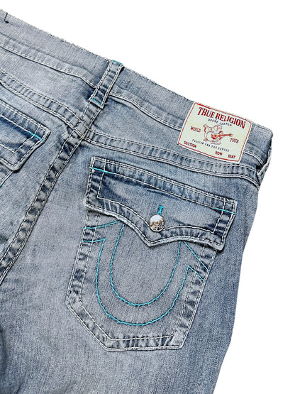 Vintage Y2K True Religion Straight Leg Jeans (XL)