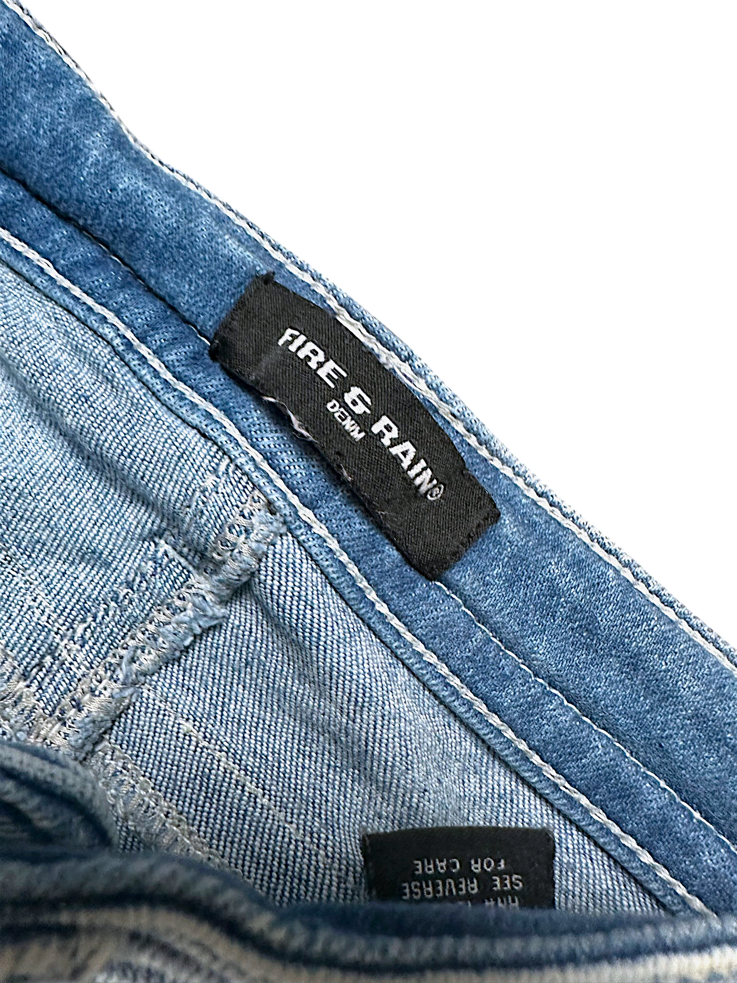 Vintage Fire & Rain Y2K Low Waist Bootcut Damenjeans (XS)