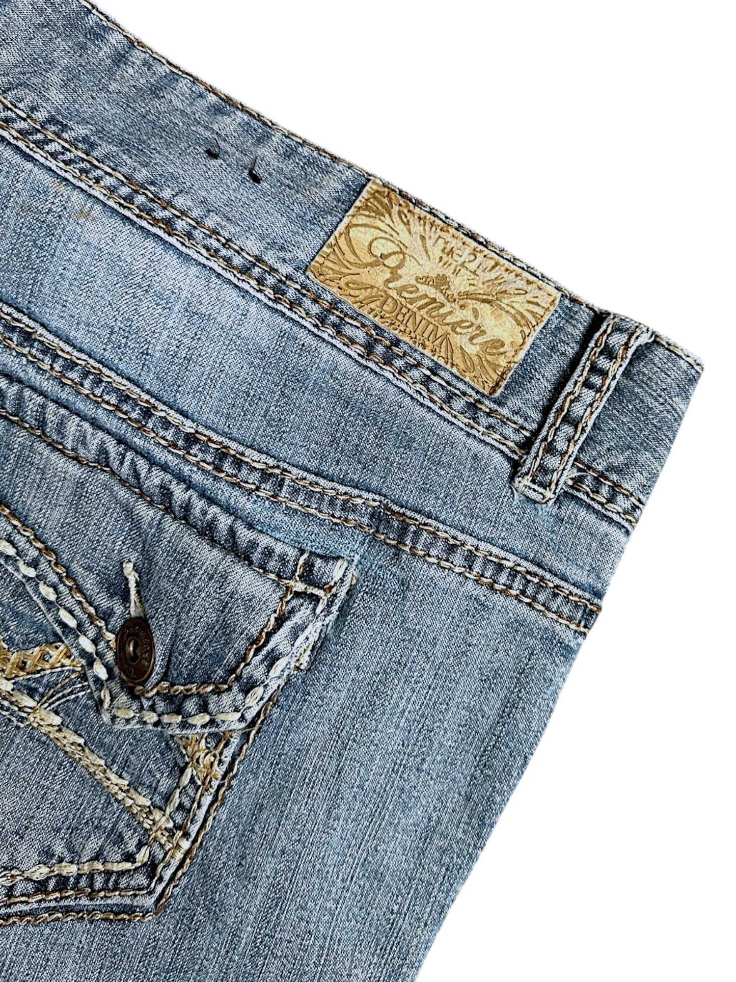 Vintage Y2K Low Waist Bootcut / Flared Damenjeans (M)