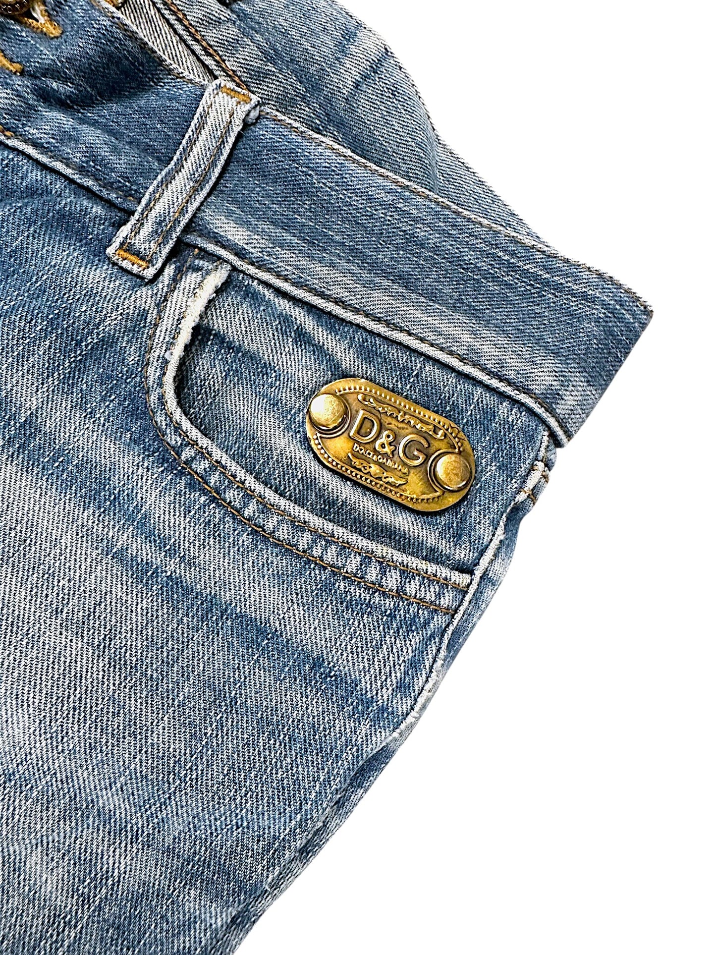 Vintage Dolce & Gabanna Y2K Bootcut / Flared Damenjeans (S)