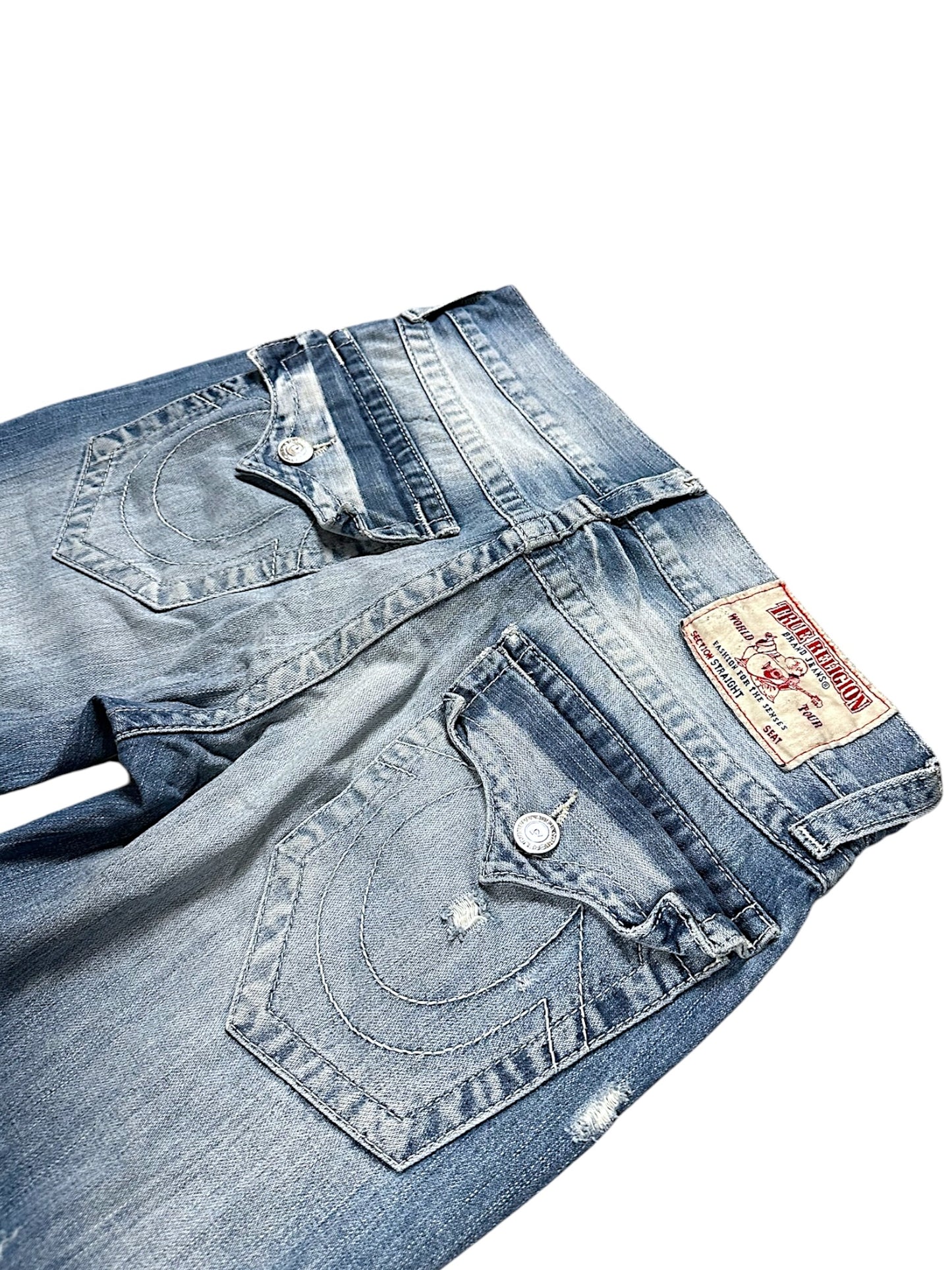 Vintage Y2K True Religion Straight Leg Jeans (S)