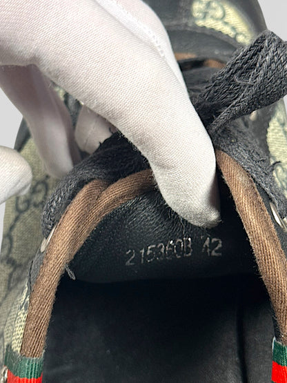 Vintage Gucci Canvas Low-Top Schuhe (42,5)