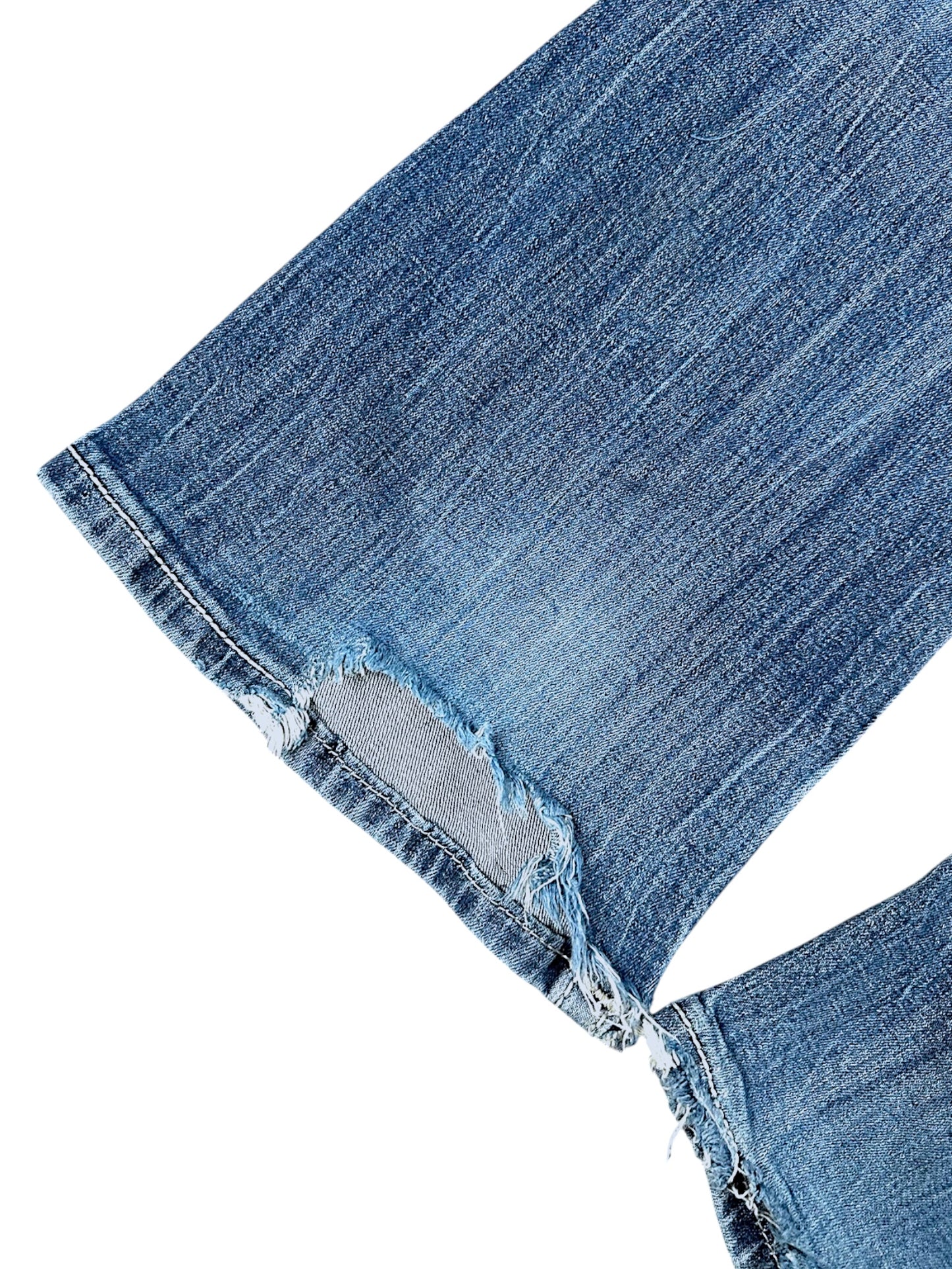 Vintage True Religion Y2K Low Waist Bootcut / Flared Damenjeans (M)