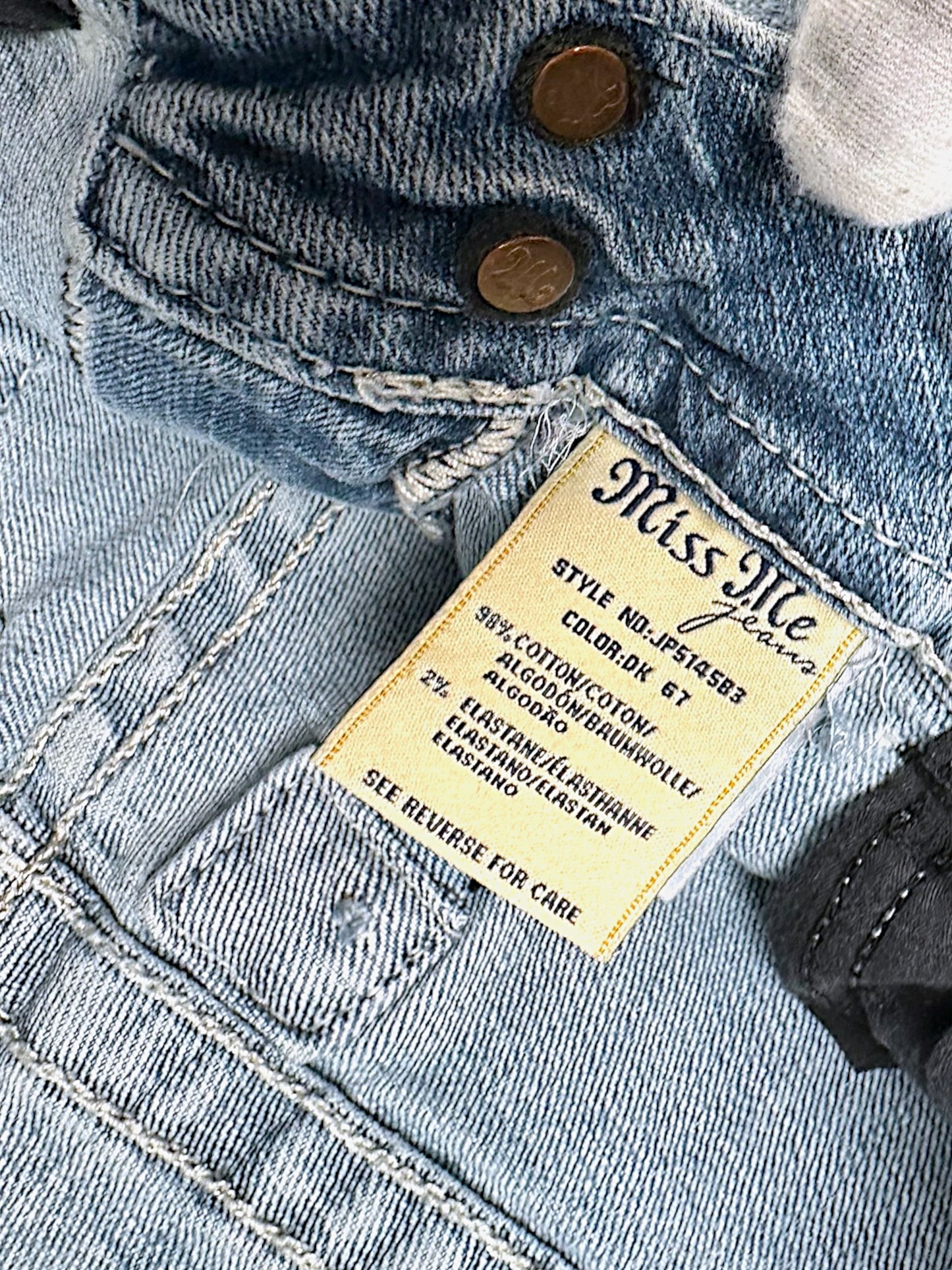 Vintage Miss Me Y2K Bootcut / Flared Damenjeans (S)