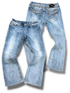 Vintage Miss Me Y2K Bootcut / Flared Damenjeans (M)