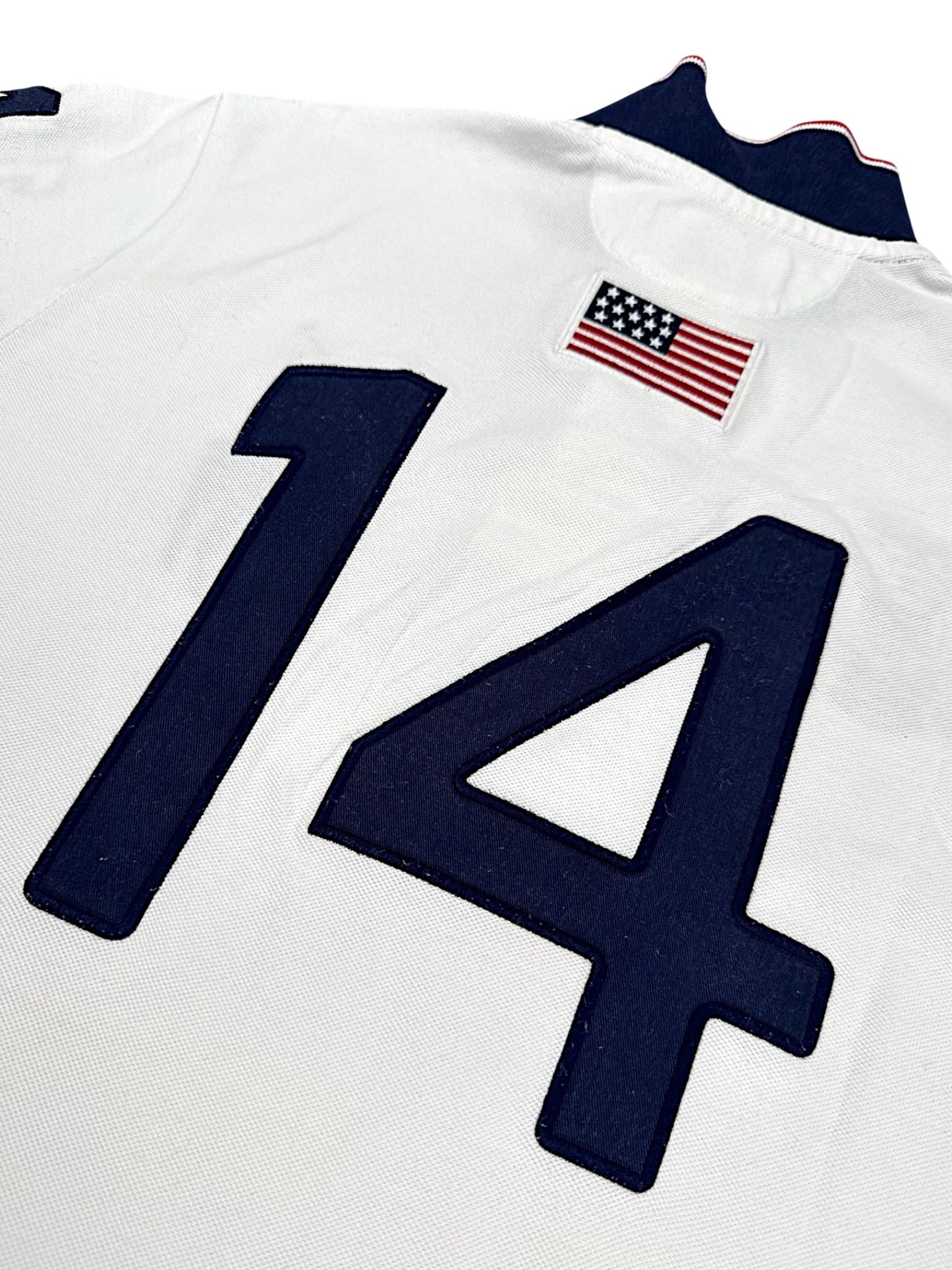 Vintage Ralph Lauren Y2K „USA“ Polo (L)