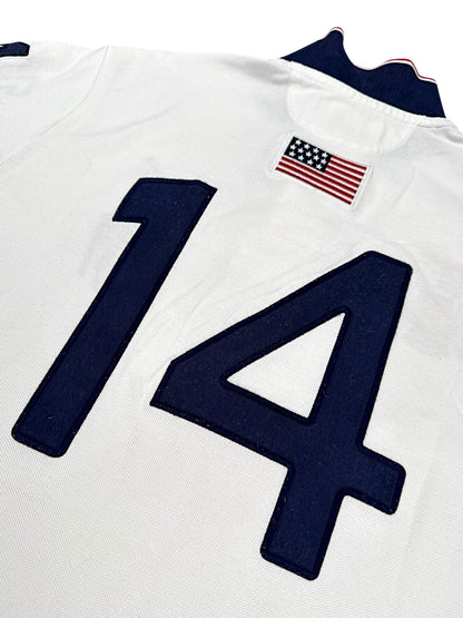 Vintage Ralph Lauren Y2K „USA“ Polo (L)